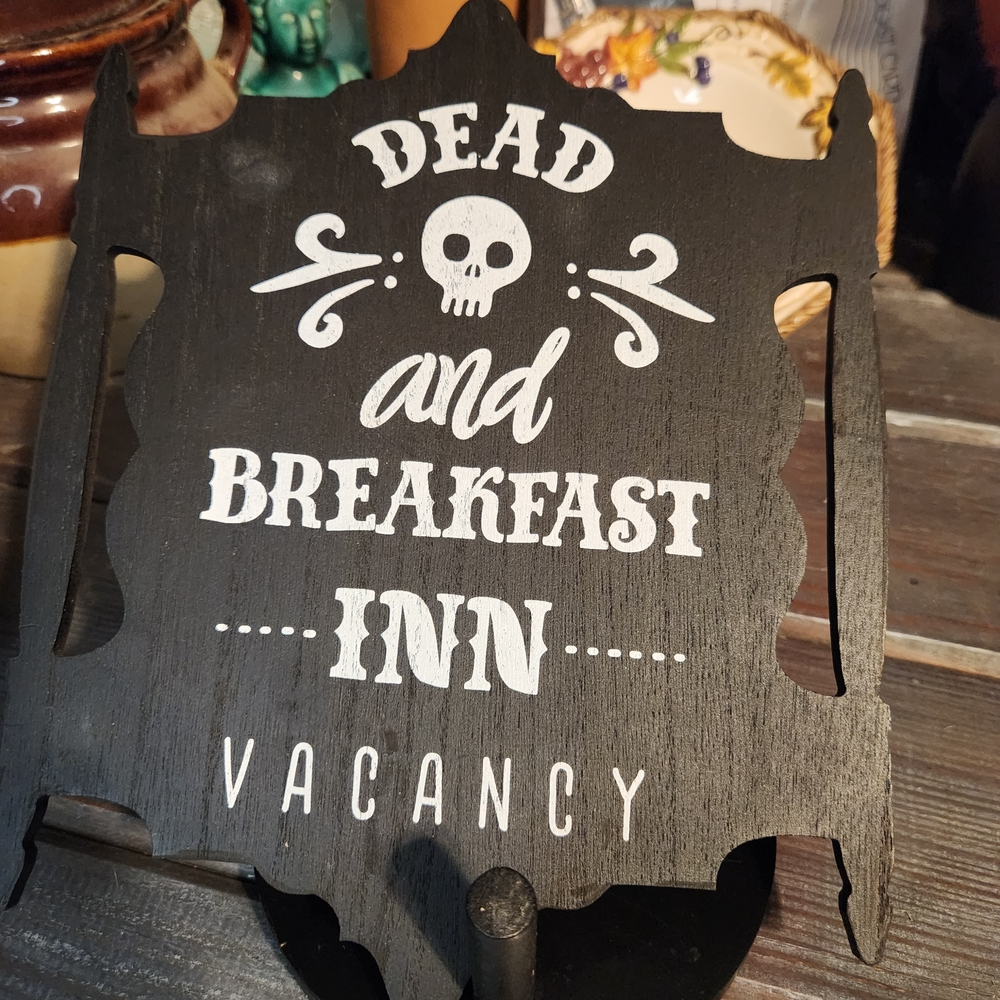 Decorative Halloween Signs Set Of 2 - Picture 4 of 5
